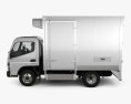 Mitsubishi Fuso Canter City Cab Refrigerator Truck 2020 3d model side view