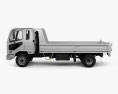 Mitsubishi Fuso Fighter Tipper Truck 2020 3d model side view