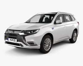 Mitsubishi Outlander PHEV 2020 3D model