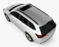 Mitsubishi Outlander PHEV 2020 3d model top view