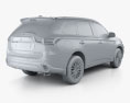Mitsubishi Outlander PHEV 2020 3d model