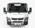 Mitsubishi Fuso Canter (515) City Crew Cab Chassis Truck 2019 3d model front view