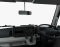 Mitsubishi Fuso Canter (515) City Crew Cab Camion Telaio con interni 2016 Modello 3D dashboard