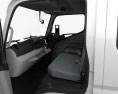 Mitsubishi Fuso Canter (515) City Crew Cab Camion Telaio con interni 2016 Modello 3D seats