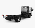 Mitsubishi Fuso Canter (515) Super Low City Cab Chassis Truck with HQ interior 2019 3d model back view