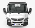 Mitsubishi Fuso Canter (515) Super Low City Cab Chassis Truck with HQ interior 2019 3d model front view