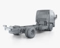 Mitsubishi Fuso Canter (515) Super Low City Cab Chassis Truck with HQ interior 2019 3d model