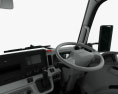 Mitsubishi Fuso Canter (515) Wide Single Cab Chassis Truck with HQ interior 2019 3d model dashboard