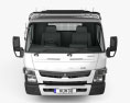 Mitsubishi Fuso Canter (515) Wide Cabine Simple Tray Truck 2016 Modèle 3d vue frontale