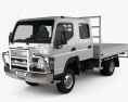 Mitsubishi Fuso Canter (FG) Wide Crew Cab Tray Truck 2019 3d model