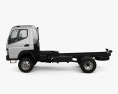 Mitsubishi Fuso Canter (FG) Wide Single Cab Chassis Truck with HQ interior 2019 3d model side view