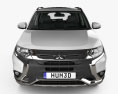 Mitsubishi Outlander PHEV with HQ interior 2018 3d model front view