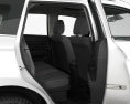 Mitsubishi Outlander PHEV with HQ interior 2018 3d model
