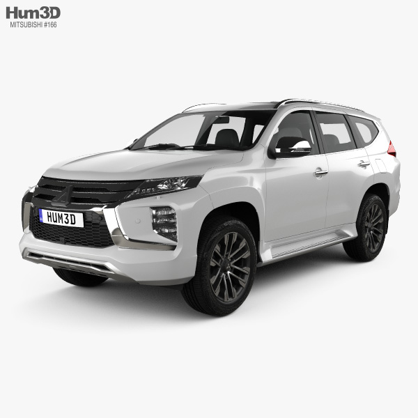 Mitsubishi Pajero Sport 2022 3D model