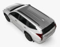 Mitsubishi Pajero Sport 2022 3d model top view