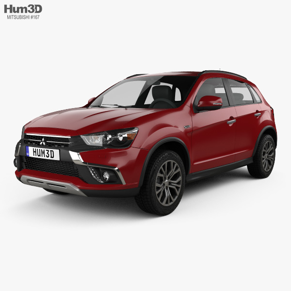 Mitsubishi ASX 2019 3D model