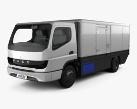 Mitsubishi Fuso Vision F-Cell Truck 2022 Modelo 3D