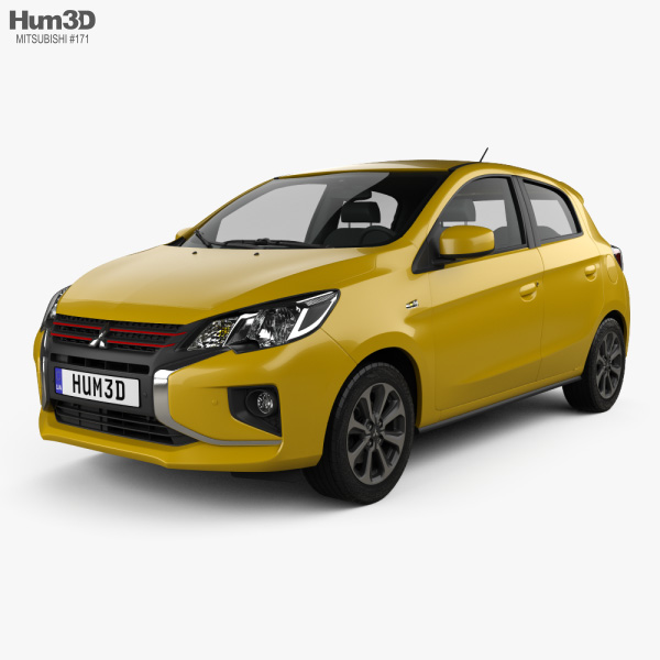 Mitsubishi Mirage 2022 3D model