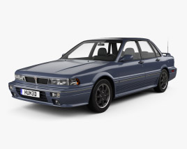 Mitsubishi Galant VR-4 2000 3D model