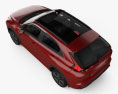 Mitsubishi Eclipse Cross 2022 3D модель top view