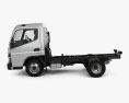Mitsubishi Fuso Canter Wide Single Cab Chassis Truck L1 2019 3d model side view