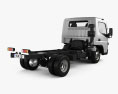 Mitsubishi Fuso Canter Wide Single Cab Chassis Truck L2 2019 3d model back view