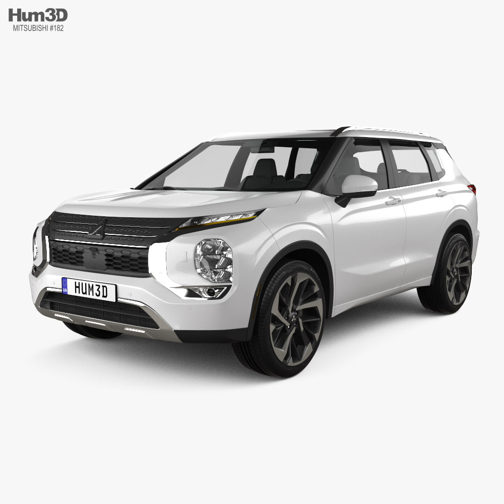 Mitsubishi Outlander SEL US-spec 2022 3D model