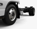 Mitsubishi Fuso Canter City Single Cab Low Roof Chassis Truck 2021 3d model