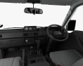 Mitsubishi Delica Star Wagon 4WD con interni e motore 1986 Modello 3D dashboard