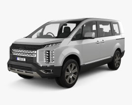 Mitsubishi Delica D5 2022 Modello 3D