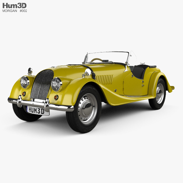 Morgan Plus 4 1954 3D model