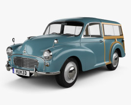 Morris Minor 1000 Traveller 1956 3D model