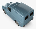 Morris Minor Van 1955 3D модель top view