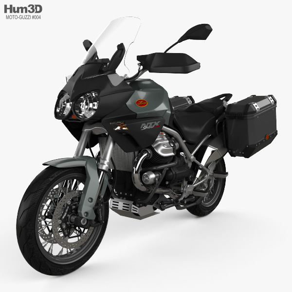 Moto Guzzi Stelvio 1200 NTX 2015 3D model