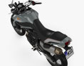 Moto Morini Granpasso 1200 2008 3D-Modell Draufsicht