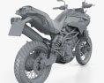 Moto Morini Granpasso 1200 2008 3D 모델 