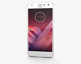Motorola Moto Z2 Play Fine Gold 3D model