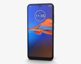 Motorola Moto E6 Plus Polished Graphite 3D model