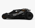 Batmobile Tumbler 2005 3d model side view