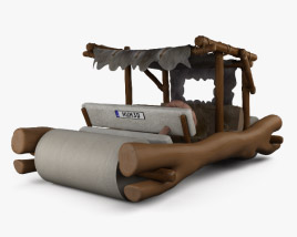 The Flintstones Car 1966 3D model