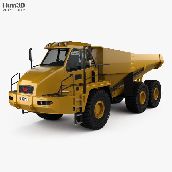 Moxy MT51 Dump Truck 2019 3D model