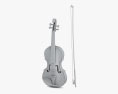 Violin 3d model