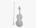 Violin 3d model