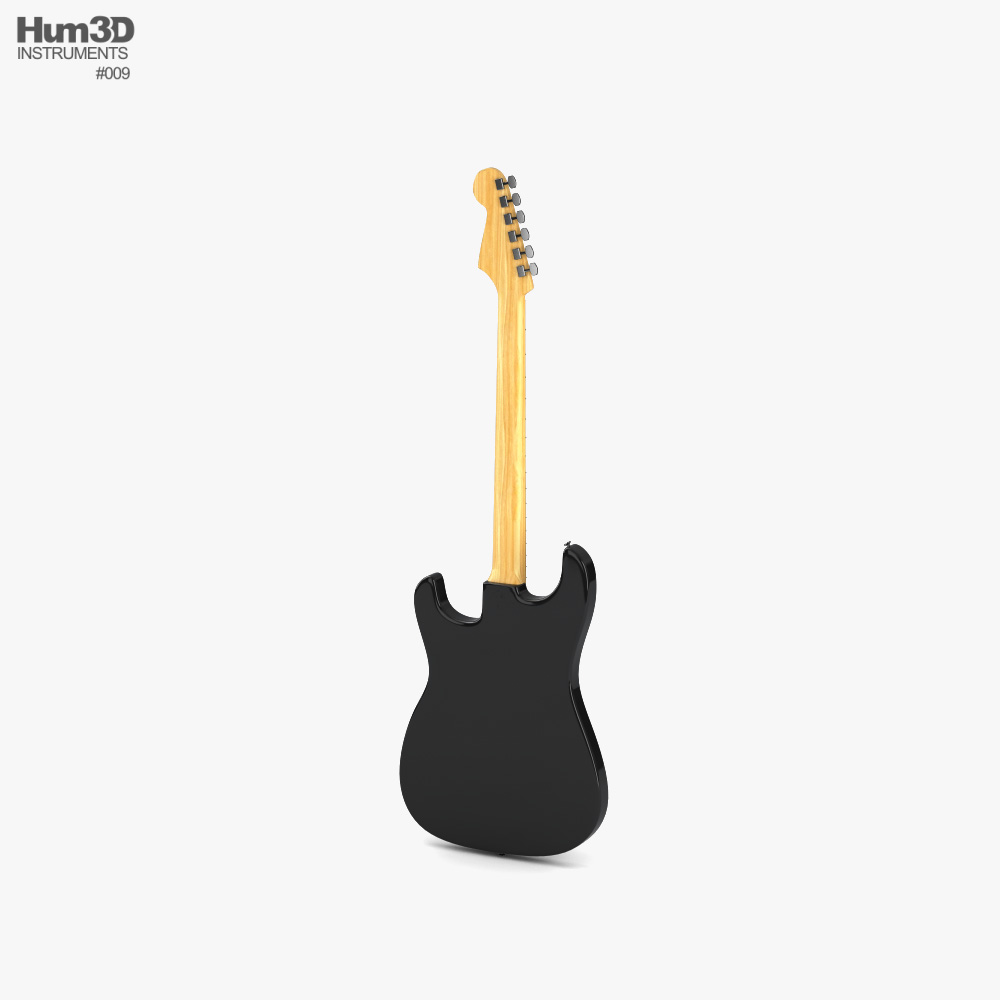 Fender VG Stratocaster Modèle 3d