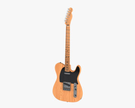 Fender Telecaster 3D 모델 