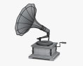 His Master's Voice Gramophone 3d model