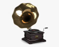 Grammofono Modello 3D