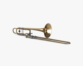 Trombone Modelo 3d