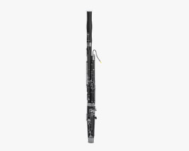 Bassoon 3D model