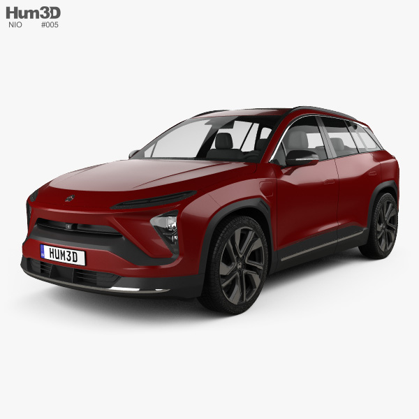 NIO ES6 2020 3D model